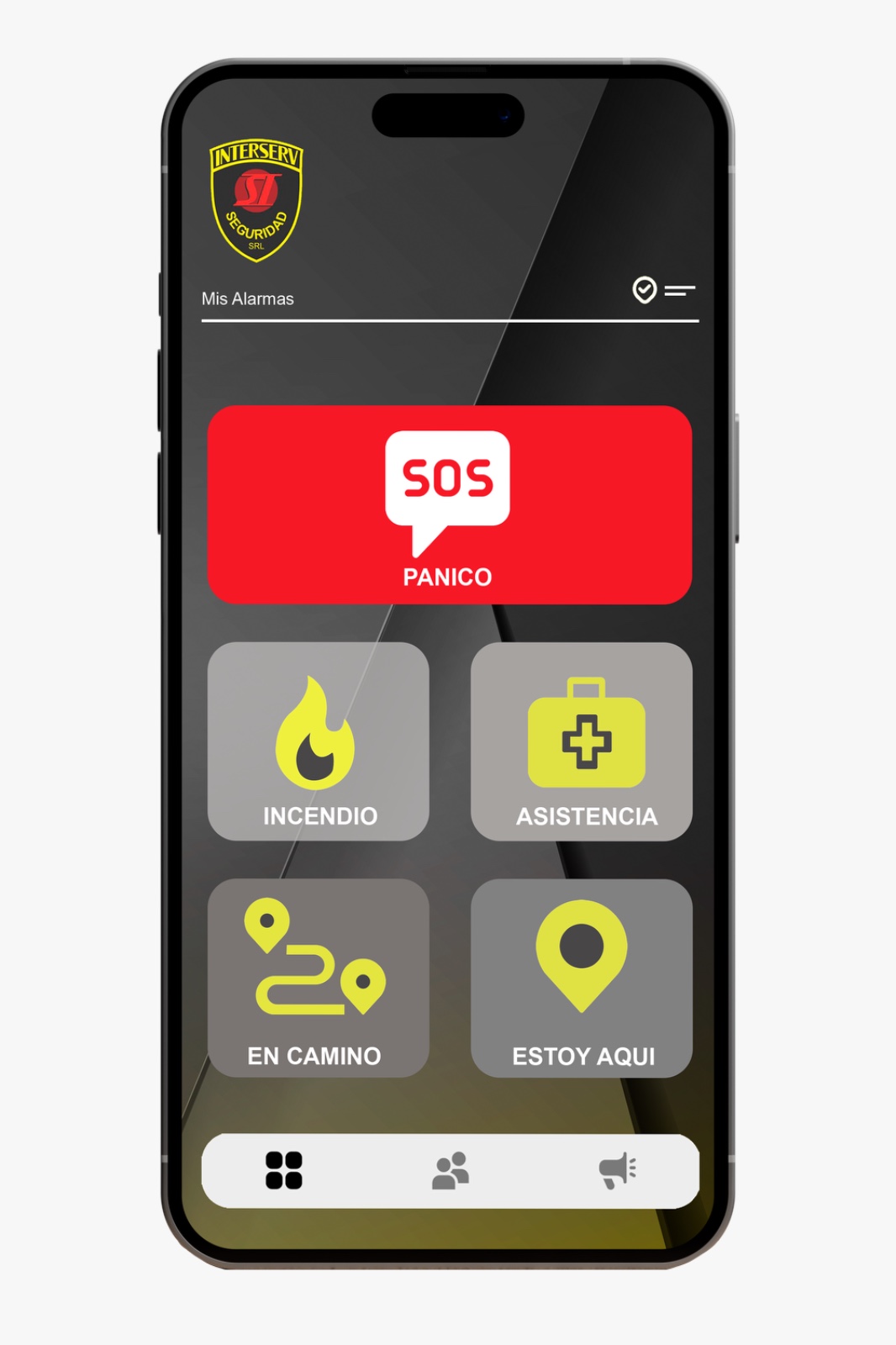 App Interserv Smart - Mis Alarmas