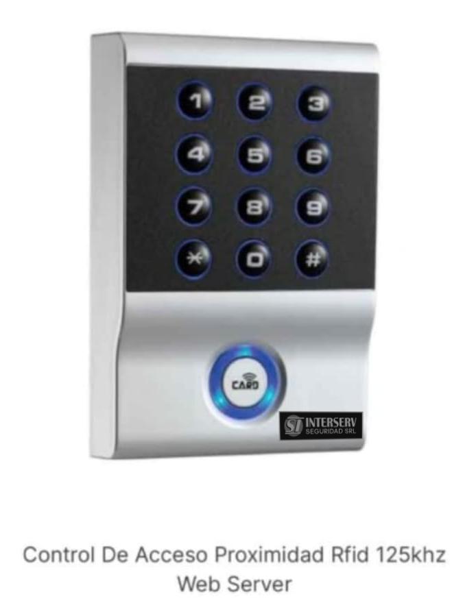 Control de acceso RFID con teclado